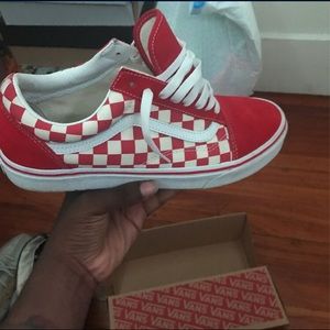 2 Pairs Of Low Top Vans